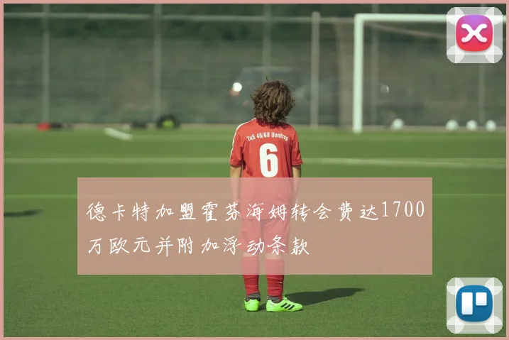 德卡特加盟霍芬海姆转会费达1700万欧元并附加浮动条款